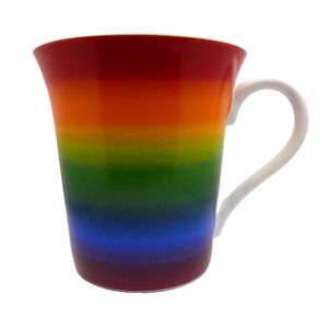 Konitz Germany Rainbow Collectible Ceramic Mug